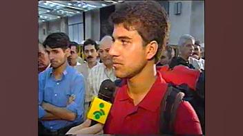 گزارش صدا و سیما از سقوط محمد اوراز گاشربروم 1