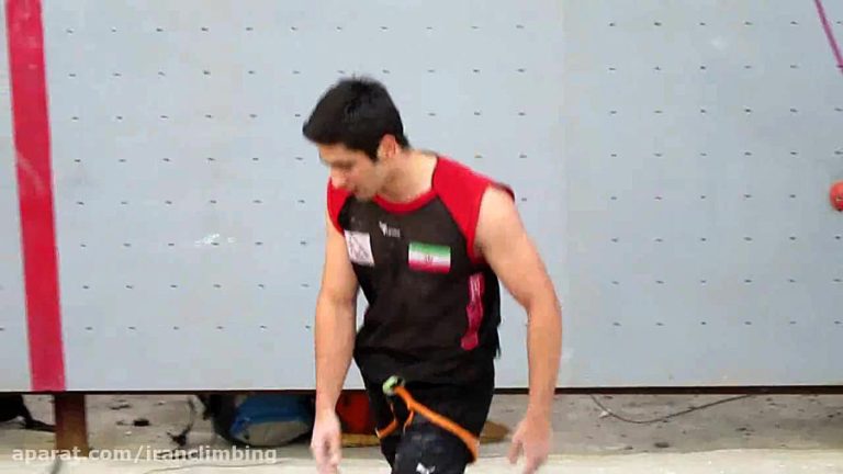 مسابقات سنگنوردی ماده سرعت آقایان قزوین18